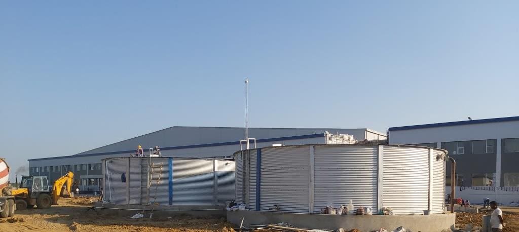 zincalume industrial tanks